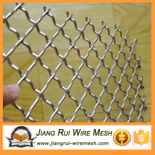 JR fio de liga de alumínio crimped wire mesh